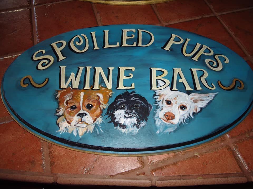 Spoiled Pups Sign